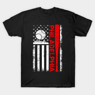 Philly United States Patriotic American Flag Men Women Kid T-Shirt